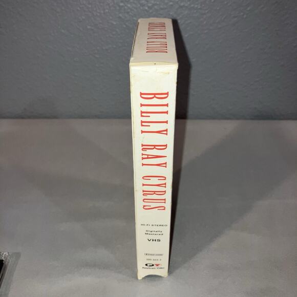 Vhs / Tape Billy Ray Cyrus 1992 Some Gave All Achy Breaky Heart Could’ve Been Me - Picture 6 of 11